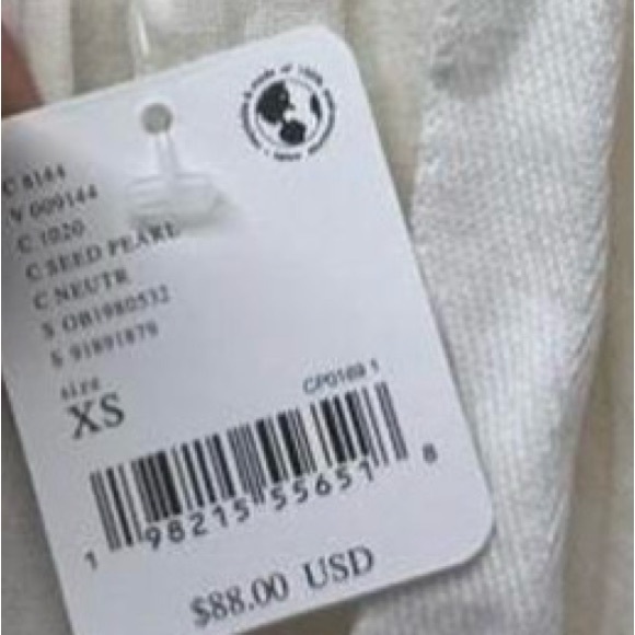 Women’s Cream Wide-Leg Jumpsuit - Picture 7 of 7